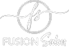 Fusion Salon Logo white